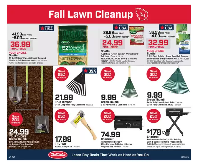 Wide range of offers