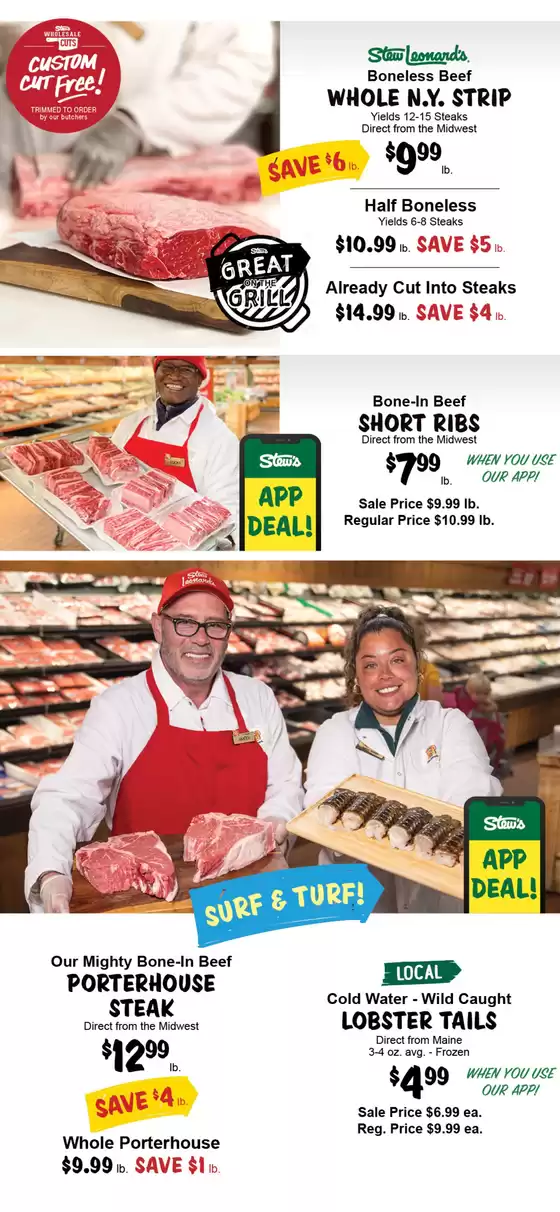 Stew Leonard's catalogue | Top deals and discounts | 2025-09-01T00:00:00.000Z - 2025-09-15T00:00:00.000Z