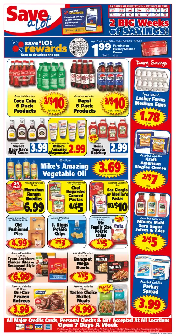 Wide range of offers