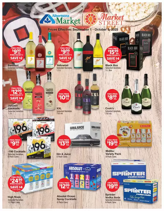 Exclusive bargains