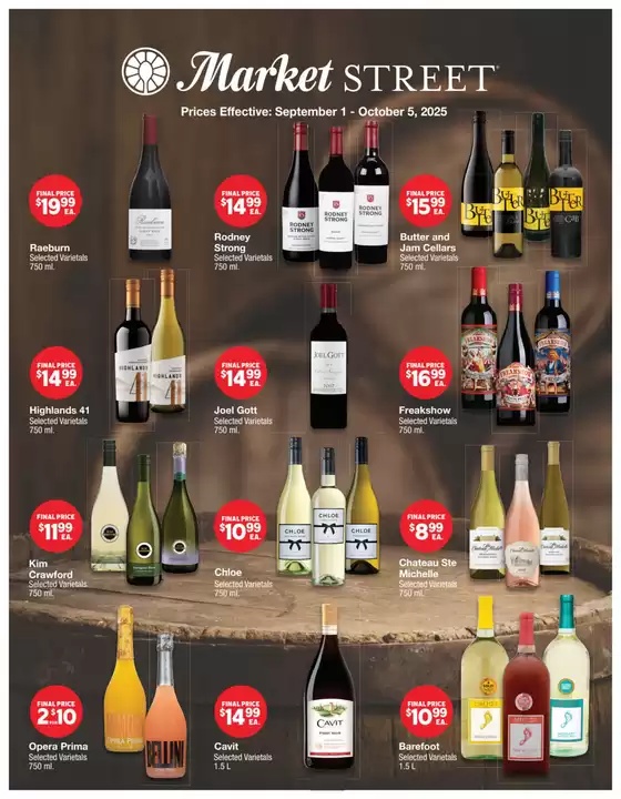 September Alcohol Flyer
