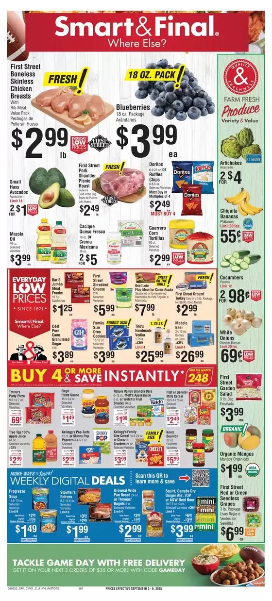 Smart & Final catalogue in Norwell MA | Wide range of offers | 2025-09-02T00:00:00.000Z - 2025-09-04T00:00:00.000Z