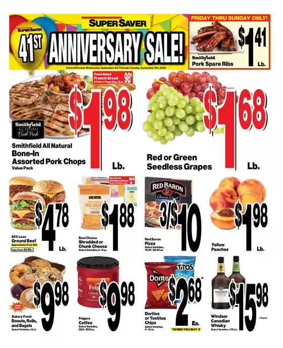 Super Saver catalogue in Kansas City KS | Discover attractive offers | 2025-09-03T00:00:00.000Z - 2025-09-10T00:00:00.000Z
