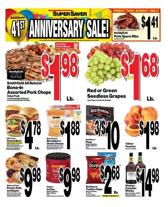 Super Saver catalogue in Kansas City KS | Special offers for you | 2025-09-03T00:00:00.000Z - 2025-09-10T00:00:00.000Z