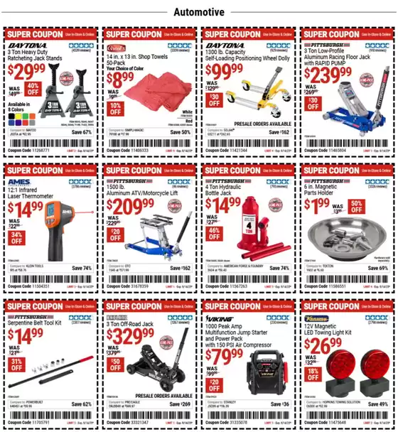 Harbor Freight Tools weekly ad