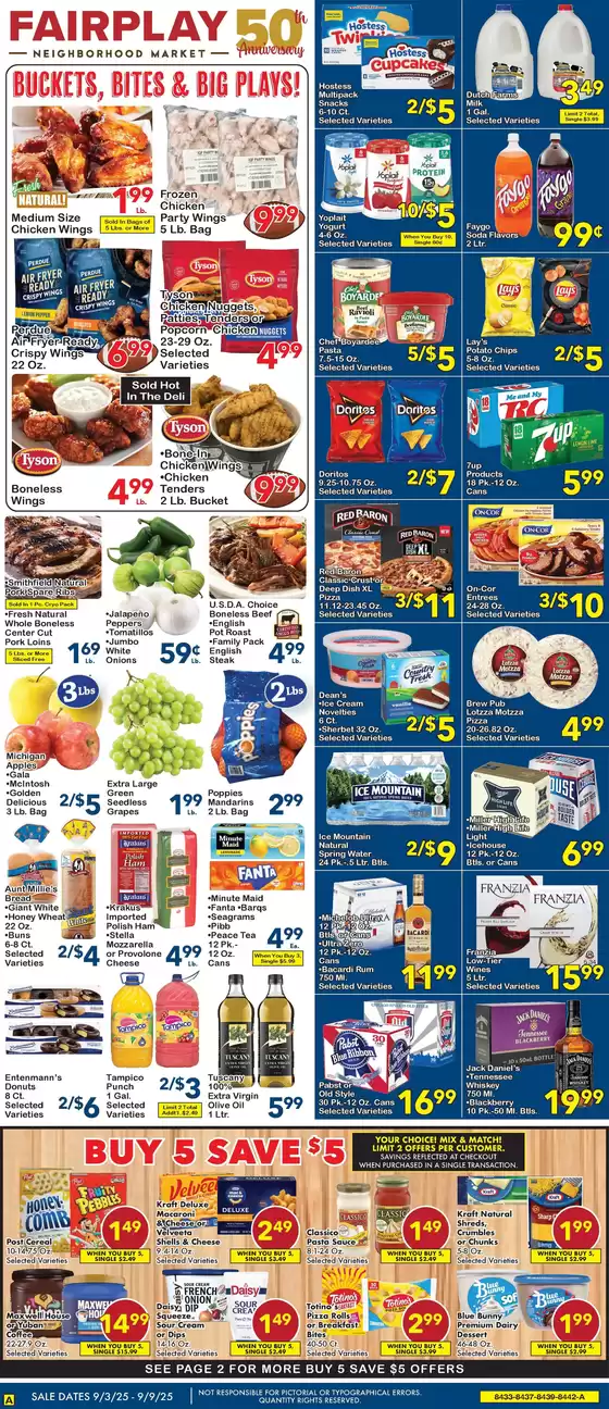 Fairplay catalogue in Kansas City KS | Attractive special offers for everyone | 2025-09-03T00:00:00.000Z - 2025-09-09T00:00:00.000Z