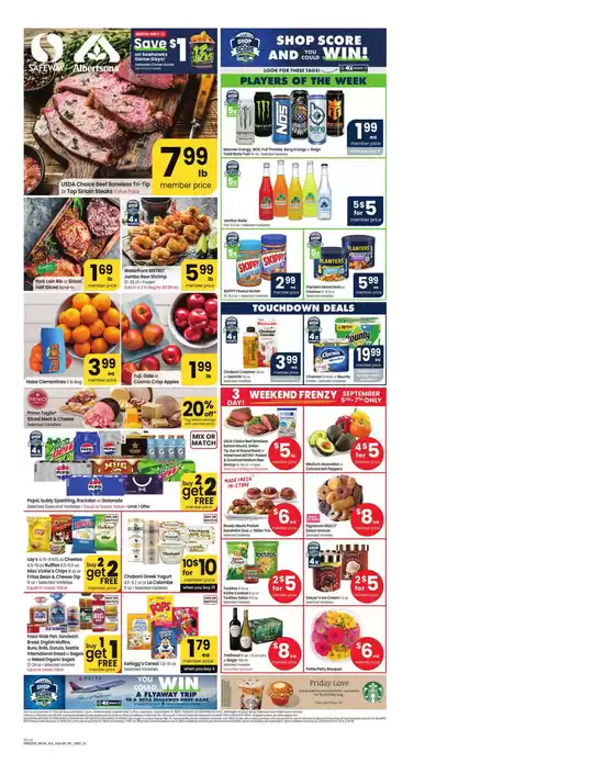 Current special promotions