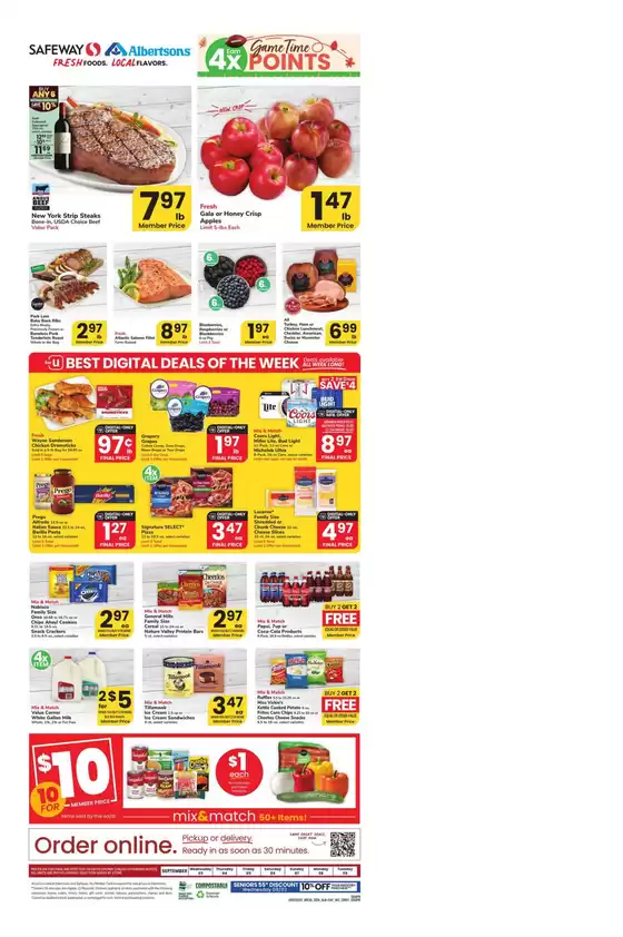 Offers for bargain hunters