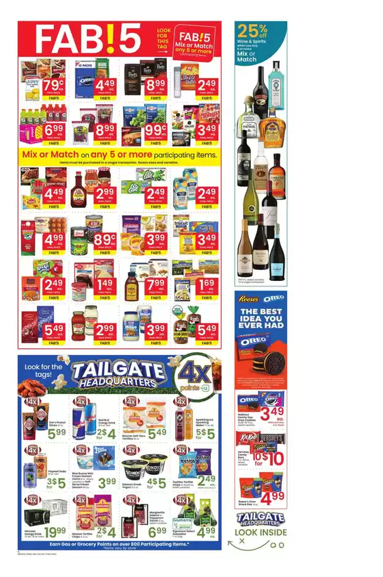 Current special promotions