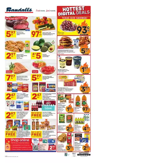 Randalls catalogue in Phoenix AZ | Top offers for smart savers | 2025-09-03T00:00:00.000Z - 2025-09-09T00:00:00.000Z