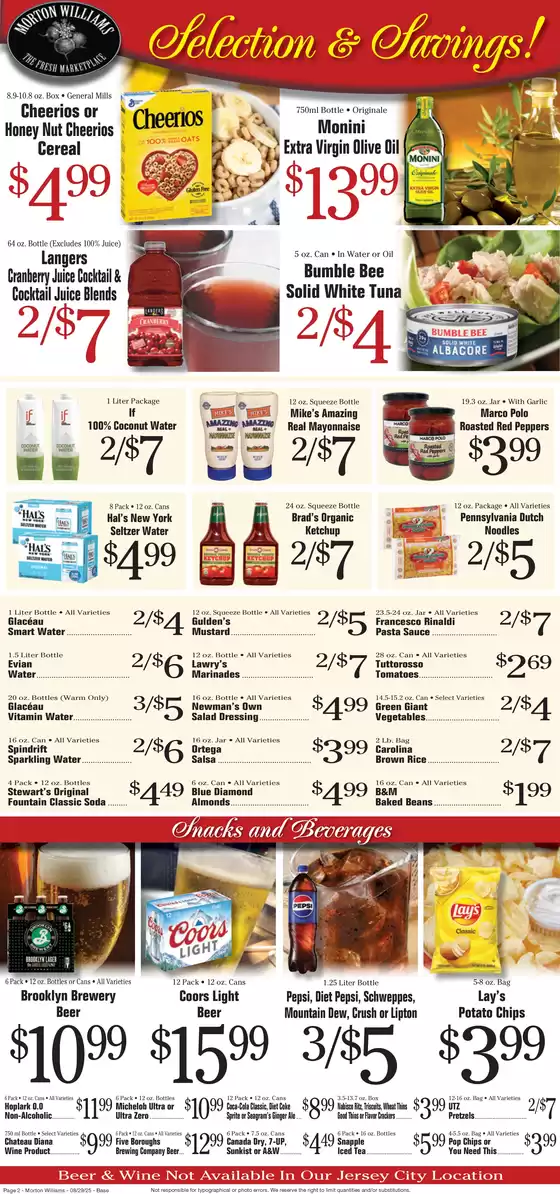 Morton Williams Weekly Specials