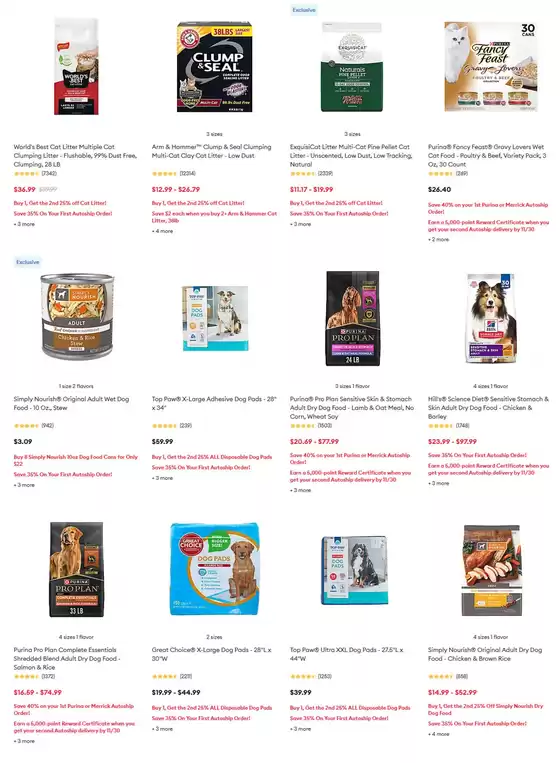 Pet Smart Weekly ad