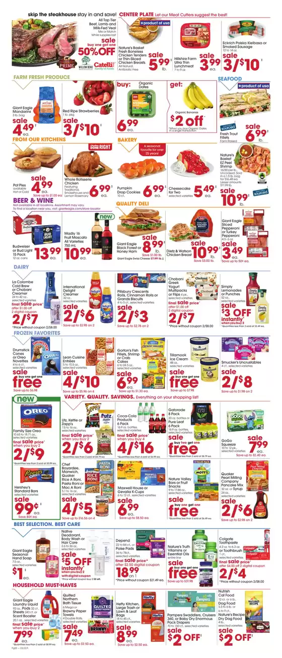 Attractive special offers for everyone