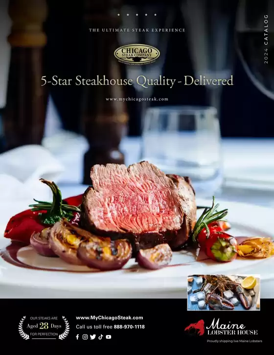 Chicago Steak Company 2024 Winter/Spring Catalog