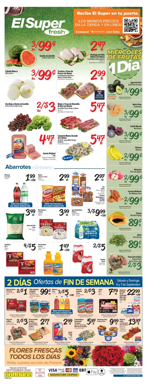 El Super catalogue in Lakewood CA | Offers for bargain hunters | 2025-09-03T00:00:00.000Z - 2025-09-09T00:00:00.000Z