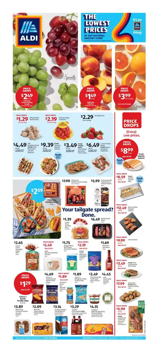Aldi catalogue in Vassar MI | Weekly Ad | 2025-09-03T00:00:00.000Z - 2025-09-09T00:00:00.000Z