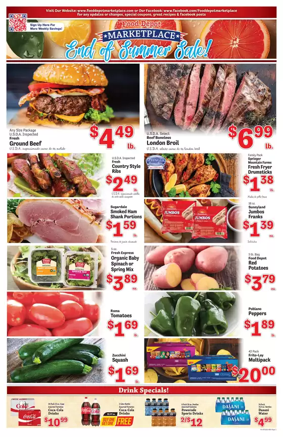 Food Depot catalogue in Lakewood CA | Top deals and discounts | 2025-09-03T00:00:00.000Z - 2025-09-17T00:00:00.000Z