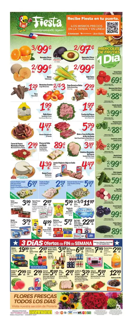 Current special promotions