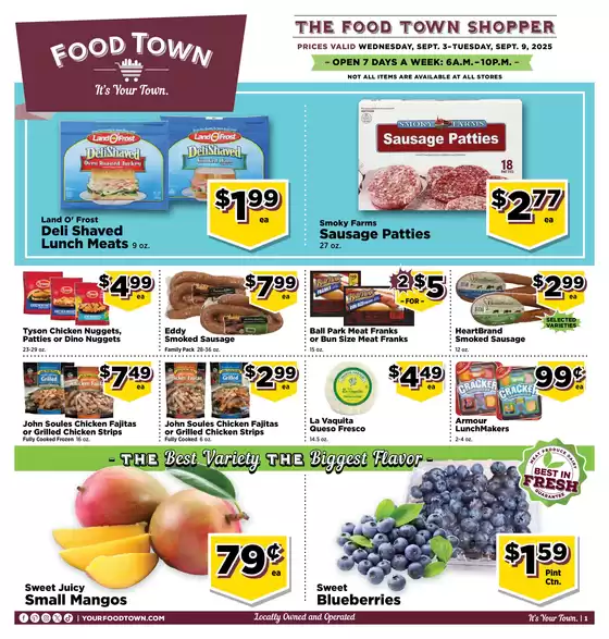 Food Town Advo Circular