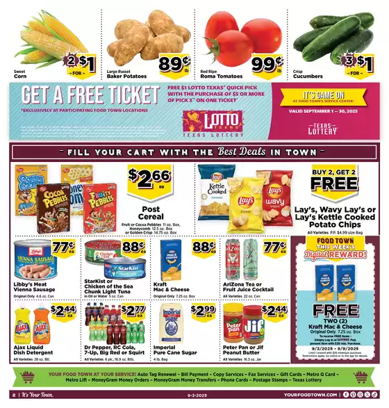Food Town Advo Circular