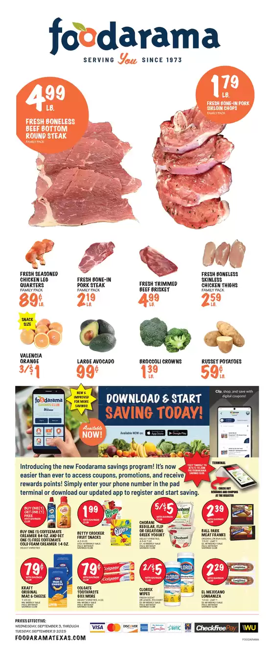 Foodarama weekly ad