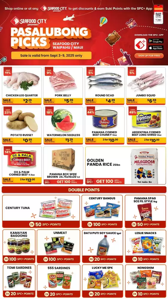Seafood City catalogue in Pacoima CA | Our best bargains | 2025-09-04T00:00:00.000Z - 2025-09-18T00:00:00.000Z