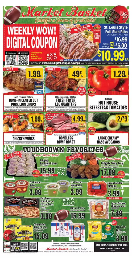 Market Basket catalogue in Pacoima CA | Our best deals for you | 2025-09-04T00:00:00.000Z - 2025-09-18T00:00:00.000Z