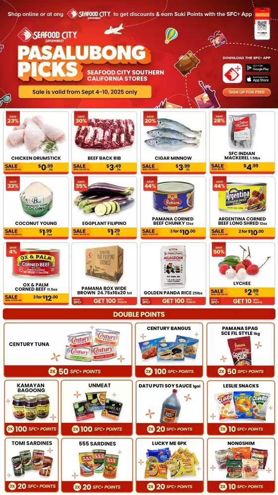 Seafood City catalogue in Pacoima CA | Exclusive bargains | 2025-09-04T00:00:00.000Z - 2025-09-18T00:00:00.000Z