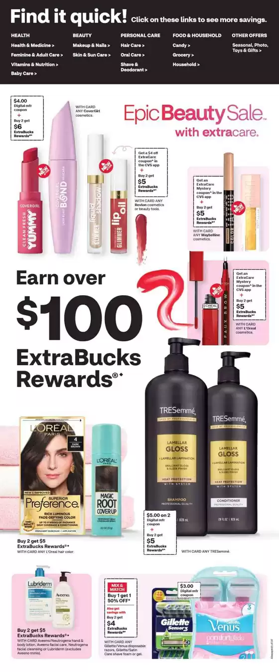 Current bargains and offers