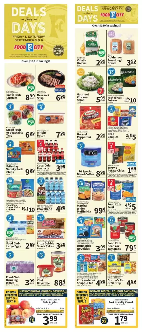 Food City Weekly ad