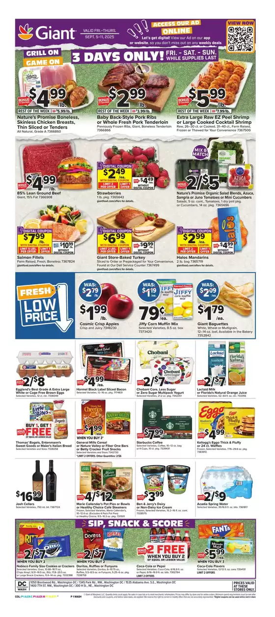 Current deals and offers
