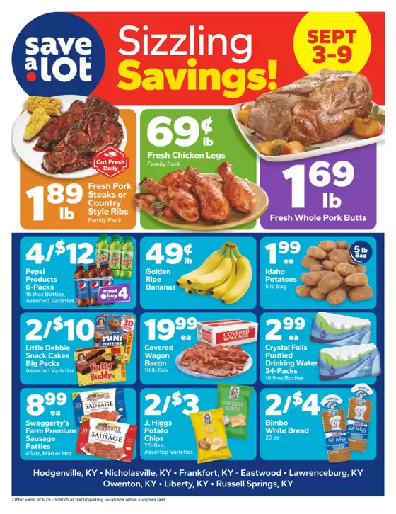Save a Lot catalogue in Benicia CA | Discounts and promotions | 2025-09-03T00:00:00.000Z - 2025-09-09T00:00:00.000Z