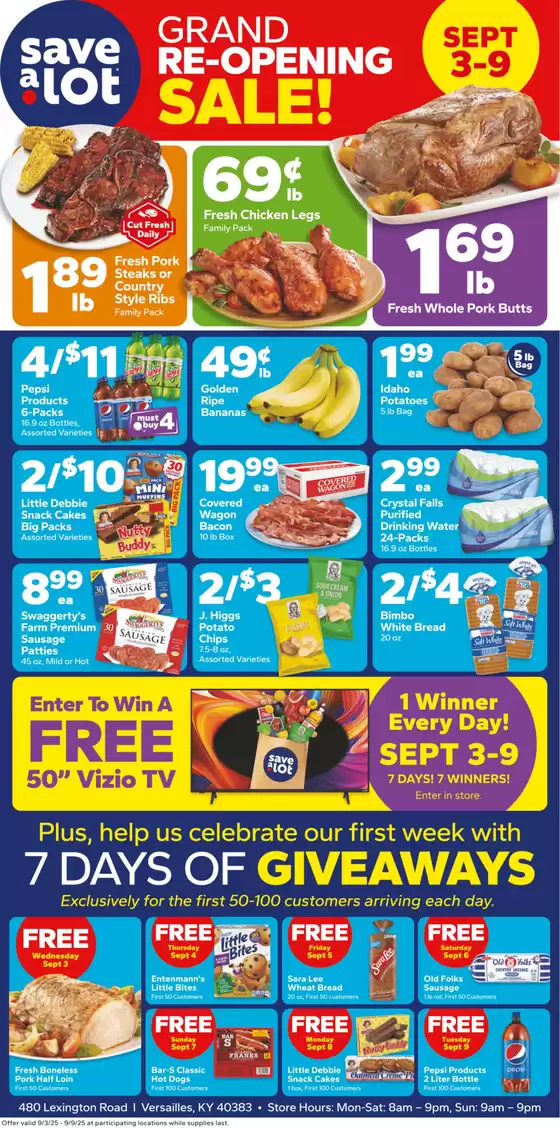 Save a Lot catalogue in Wilkensburg PA | Great offer for all customers | 2025-09-03T00:00:00.000Z - 2025-09-09T00:00:00.000Z