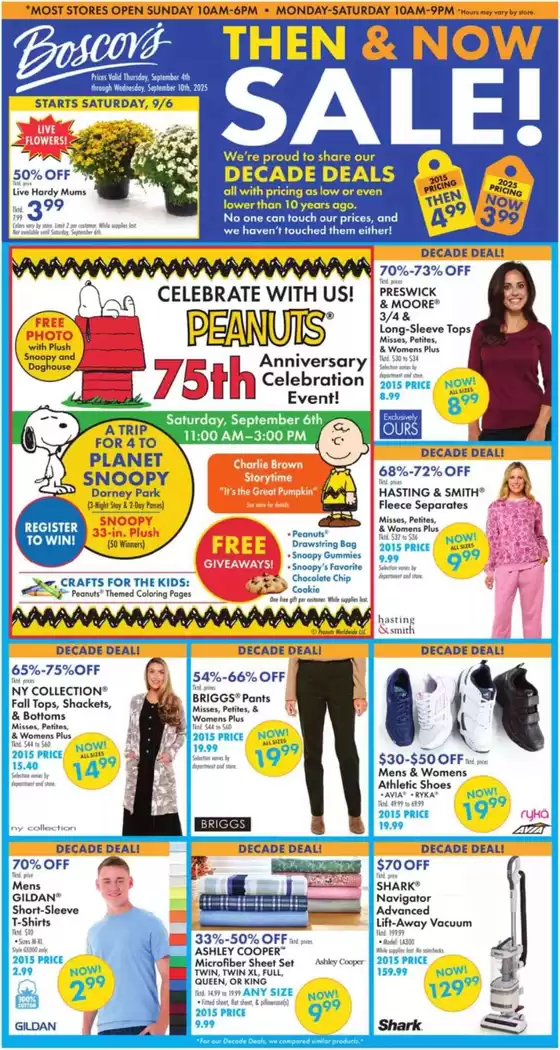 Boscov's catalogue in Dearborn MI | Weekly Ads Boscov's | 2025-09-04T00:00:00.000Z - 2025-09-10T00:00:00.000Z