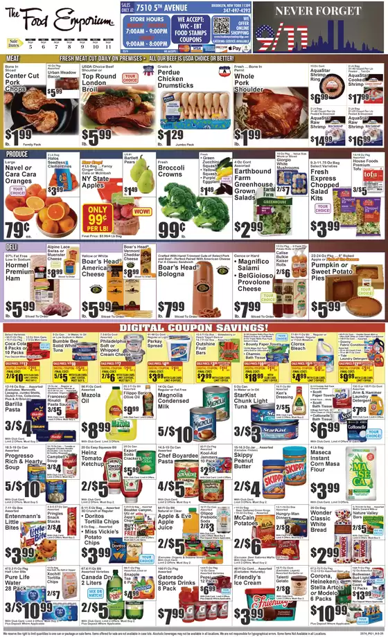 The Food Emporium catalogue in Wichita KS | Save now with our deals | 2025-09-05T00:00:00.000Z - 2025-09-11T00:00:00.000Z