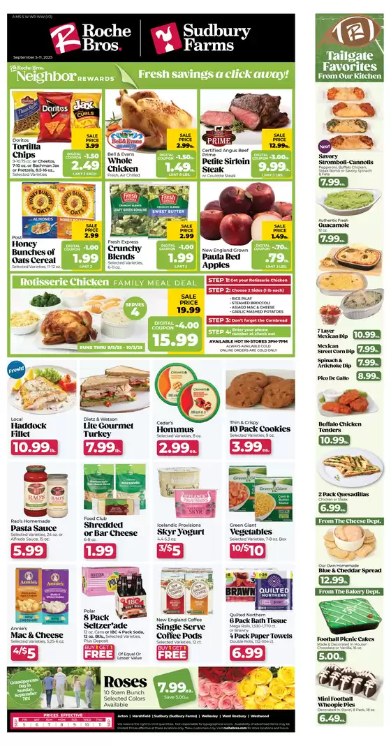 Rochebros weekly ad