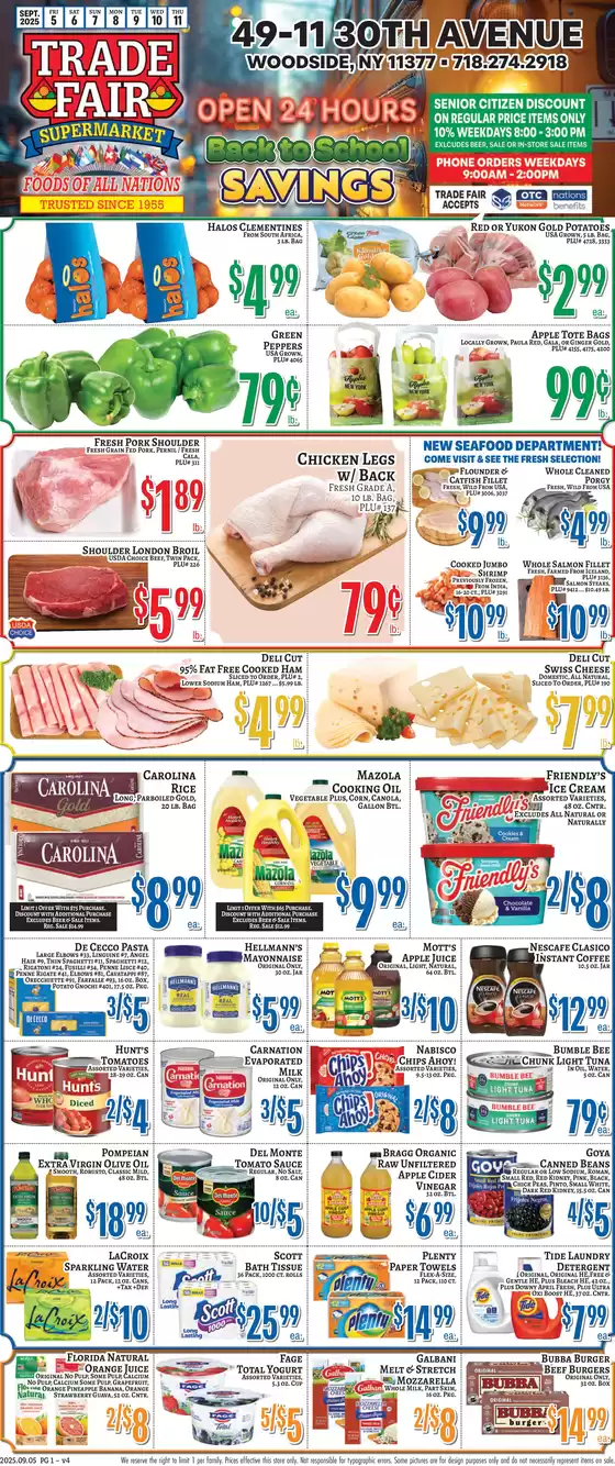 Trade Fair Supermarket catalogue in Hollidaysburg PA | Top deals and discounts | 2025-09-06T00:00:00.000Z - 2025-09-20T00:00:00.000Z