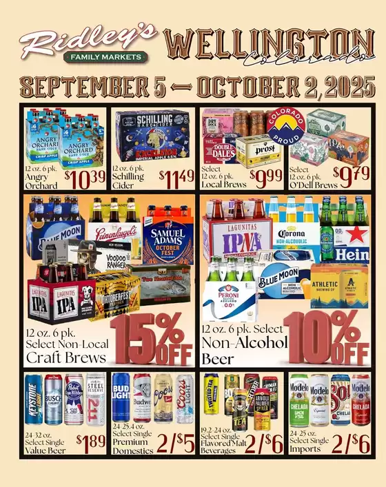 Ridley's Family Markets catalogue in Mechanicsburg PA | Exclusive bargains | 2025-09-05T00:00:00.000Z - 2025-10-02T00:00:00.000Z