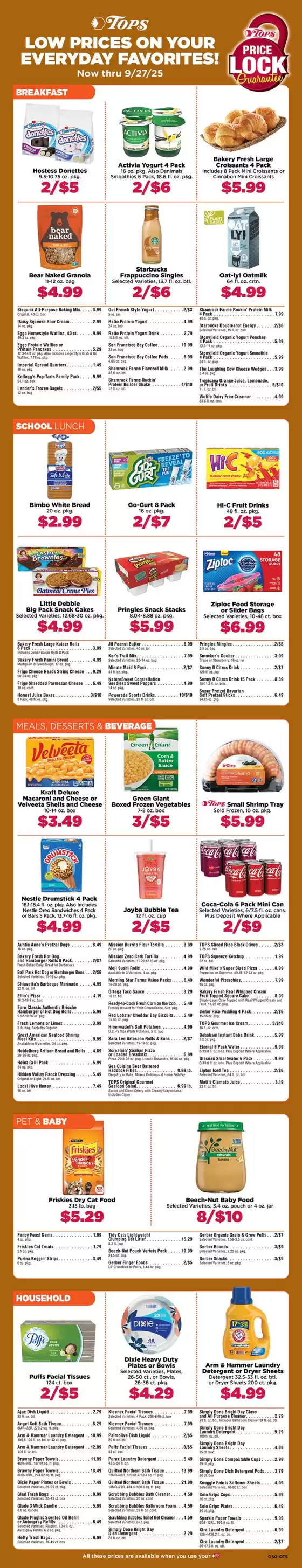 Tops Low Prices On Your Everyday Favorites!