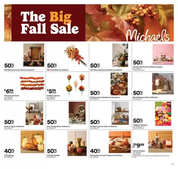 Michaels catalogue in Allentown PA | 9/7 Weekly Ad | 2025-09-07T00:00:00.000Z - 2025-09-11T00:00:00.000Z