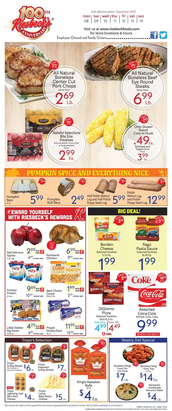 Riesbeck catalogue in Denver CO | Great offer for all customers | 2025-09-08T00:00:00.000Z - 2025-09-14T00:00:00.000Z