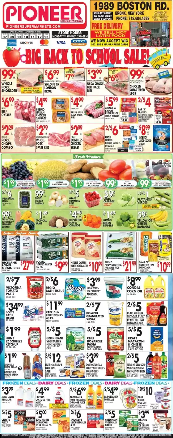 Pioneer Supermarkets catalogue in Denver CO | Attractive special offers for everyone | 2025-09-07T00:00:00.000Z - 2025-09-13T00:00:00.000Z