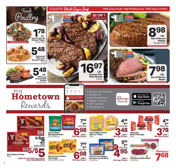 Harp's Market weekly ad