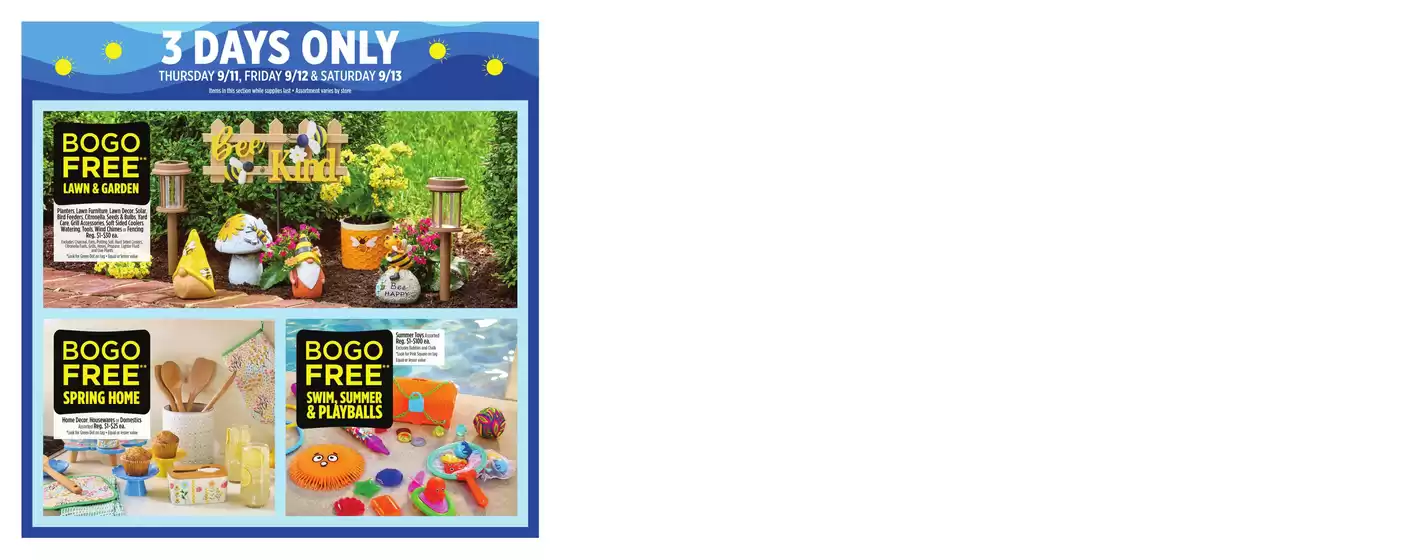 New offers to discover