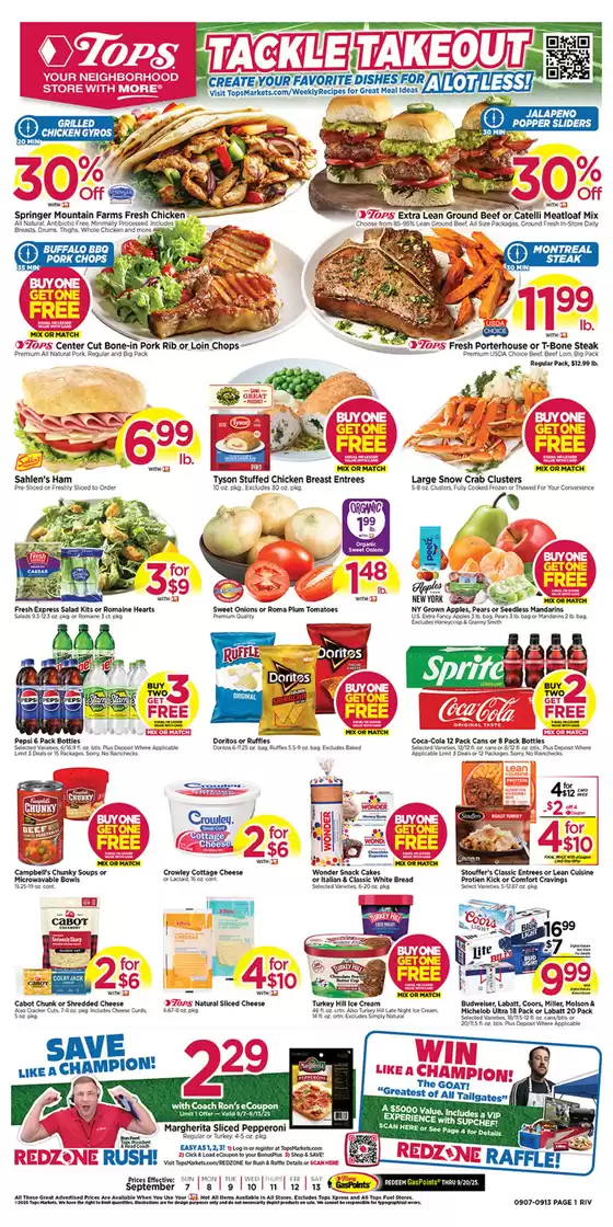 Tops catalogue in Ocean Springs MS | Our best bargains | 2025-09-07T00:00:00.000Z - 2025-09-13T00:00:00.000Z