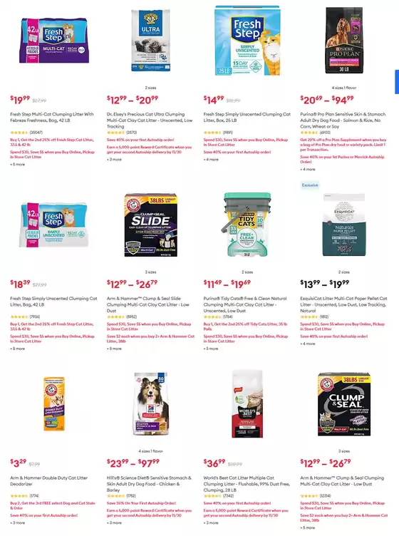 Pet Smart Weekly ad