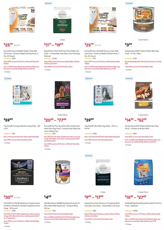 Pet Smart Weekly ad