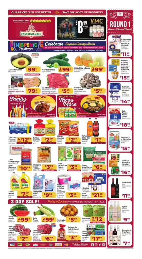 Los Altos Ranch Market catalogue in Hancock MD | Current bargains and offers | 2025-09-10T00:00:00.000Z - 2025-09-16T00:00:00.000Z