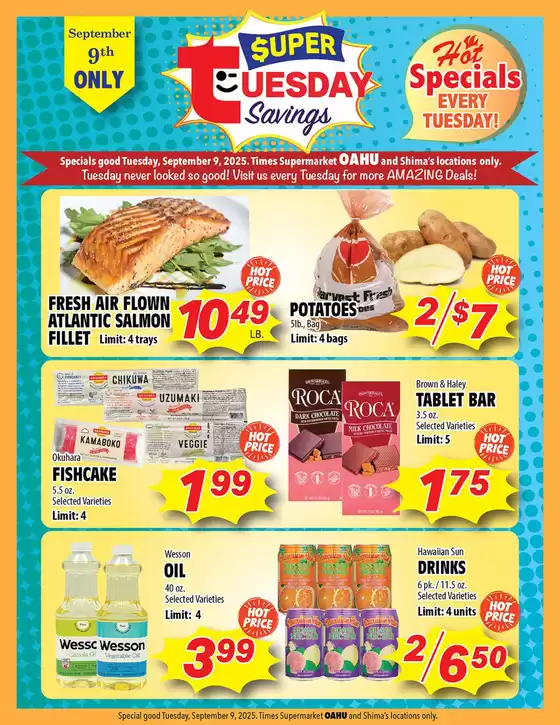 Times Supermarkets catalogue in Hancock MD | Super Tuesday Savings | 2025-09-09T00:00:00.000Z - 2025-09-09T00:00:00.000Z