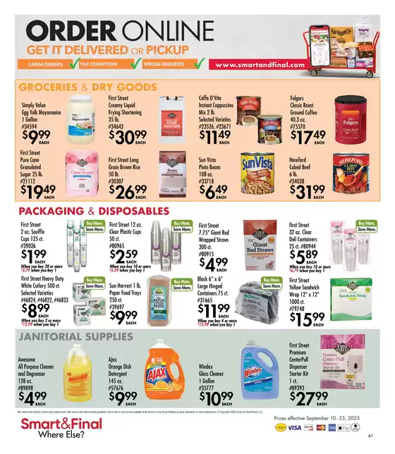 Business & Club Savings (09/10/2025 - 09/23/2025)